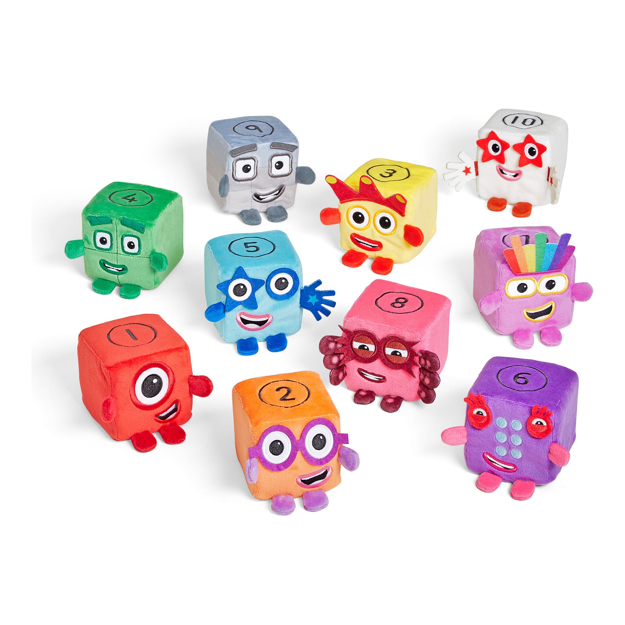 Learning Resources Numberblocks Blocklets Six Mini Plush