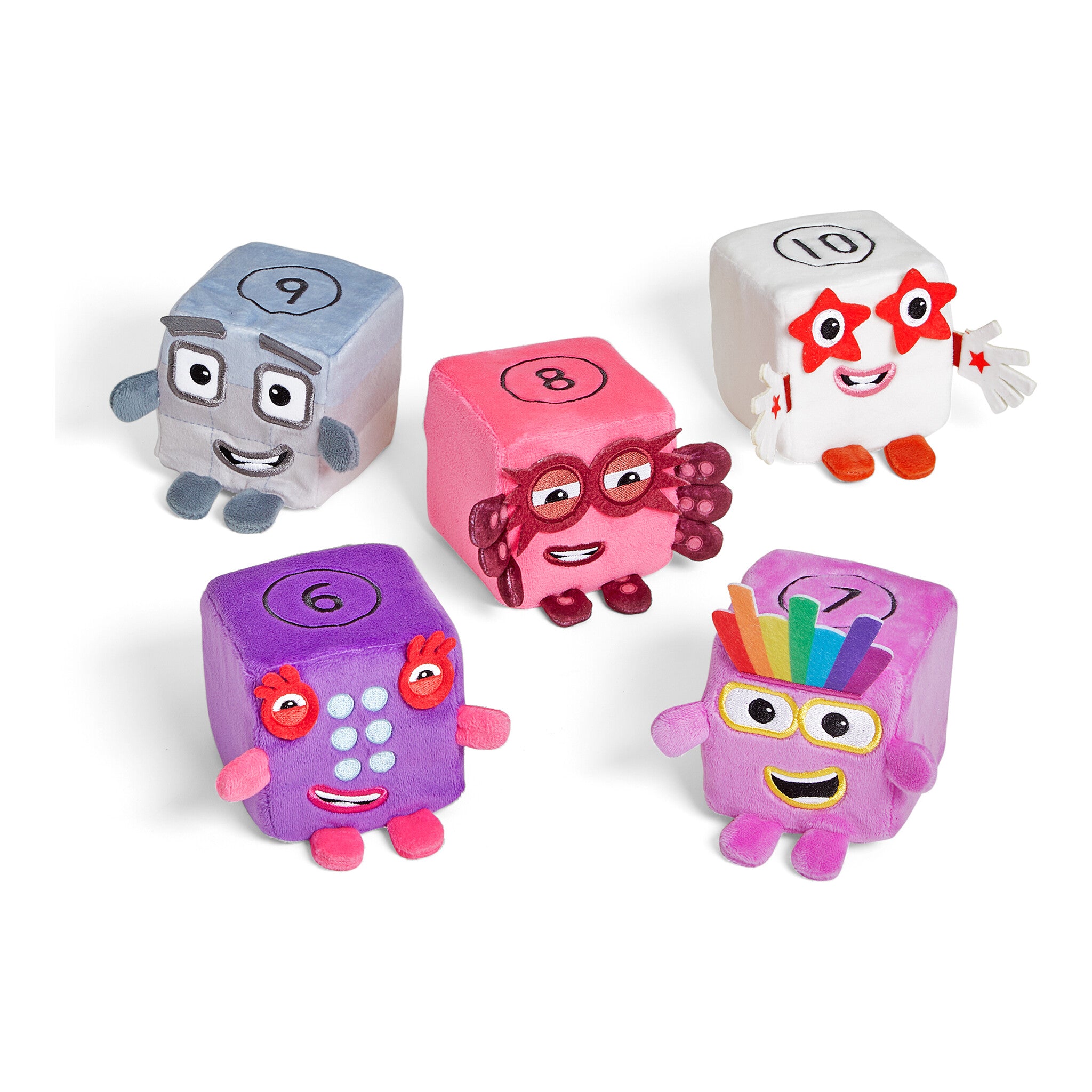 Numberblocks Blocklets Number Nine Mini Plush