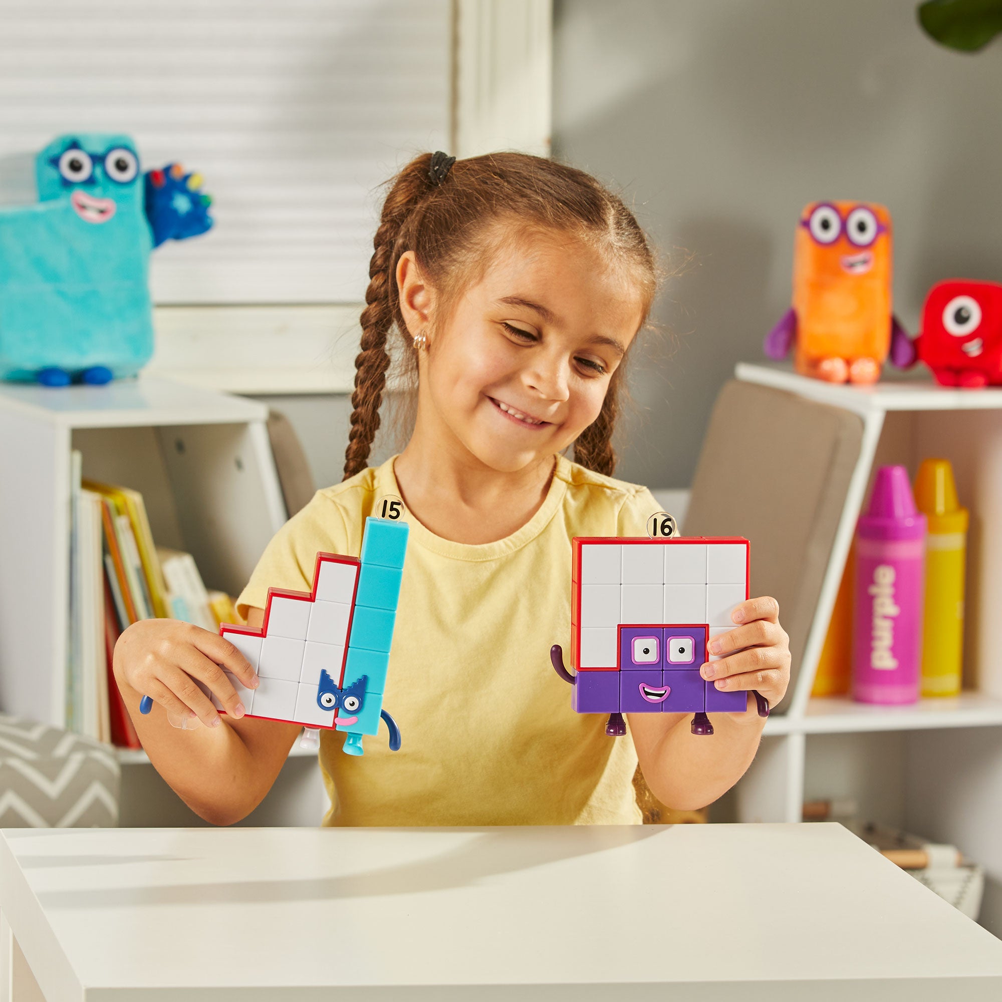 Numberblocks Friends Fifteen and Sixteen Figures