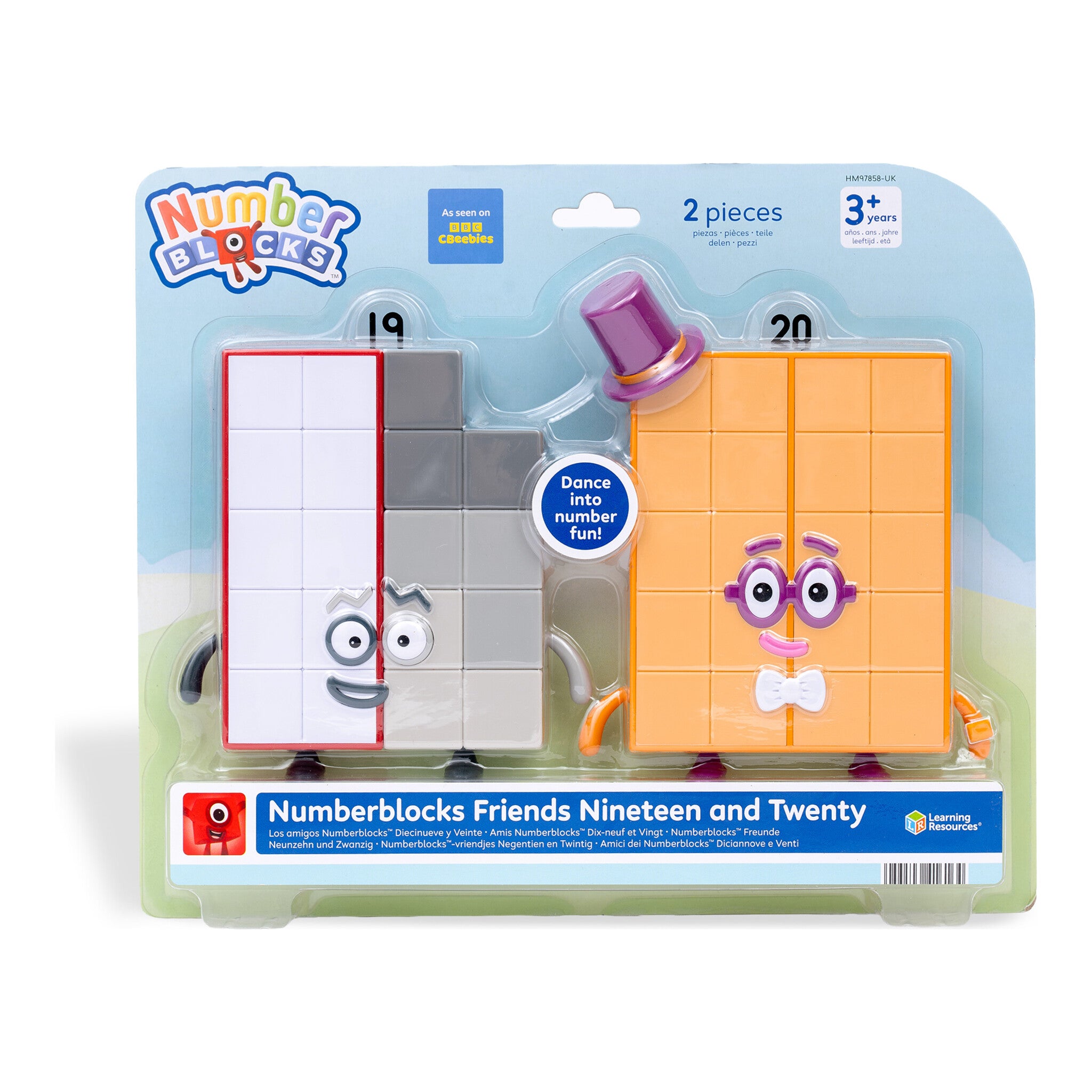 Learning Resources Numberblocks Friends Nineteen and Twenty Figure Pack