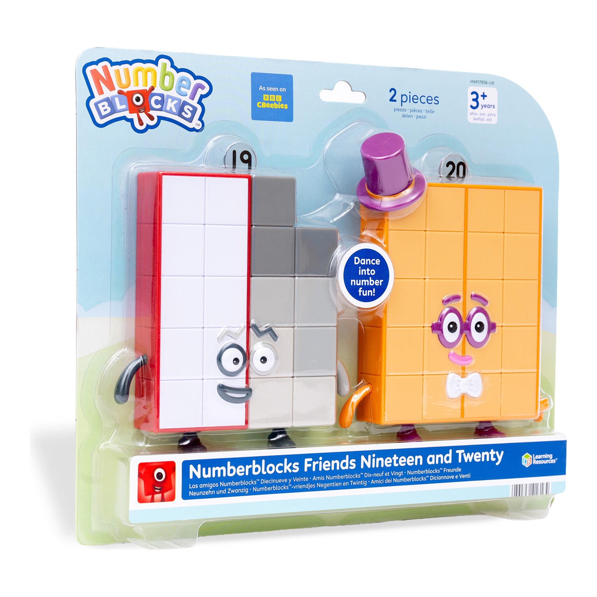 Learning Resources Numberblocks Friends Nineteen and Twenty Figure Pack