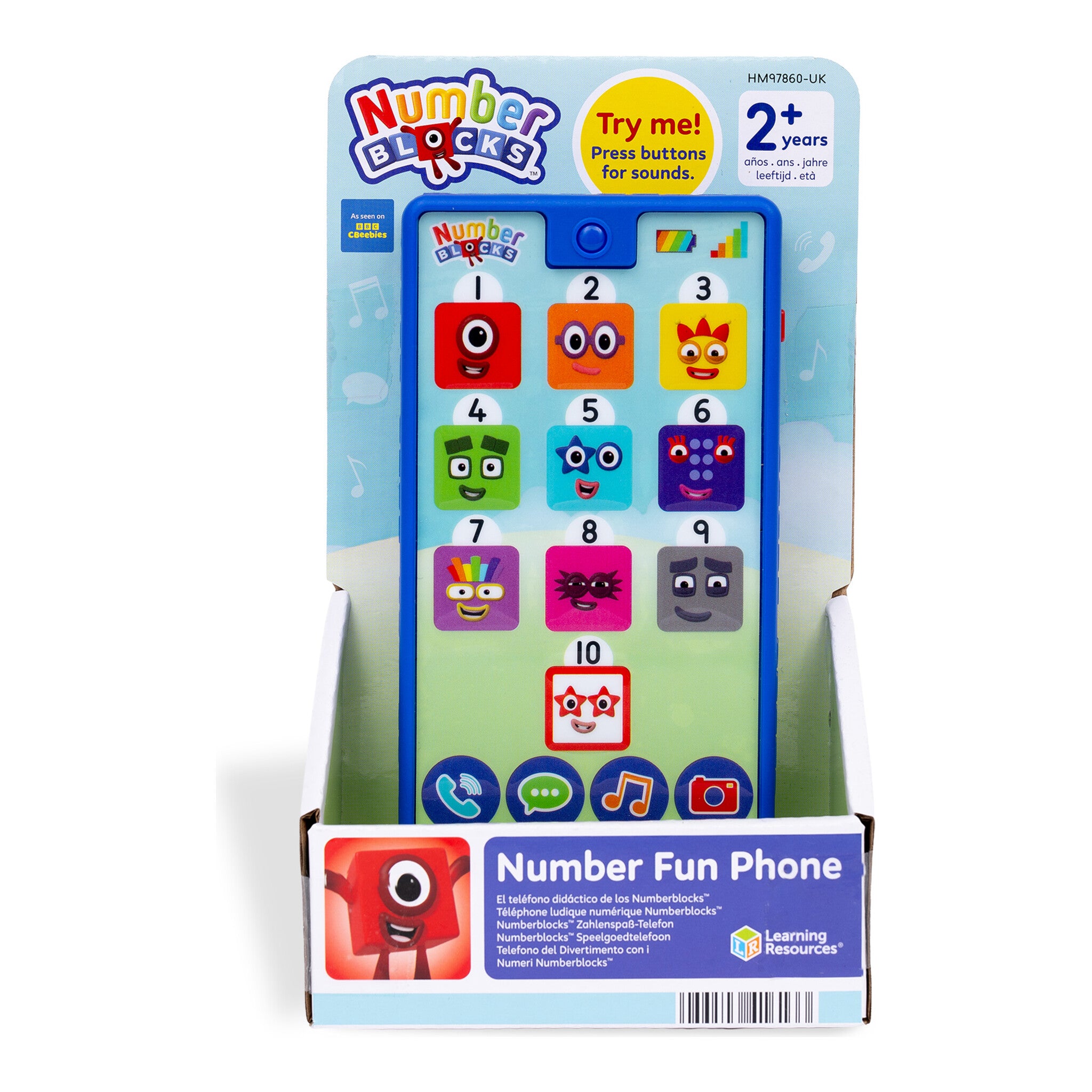 Learning Resources Numberblocks Number Fun Phone
