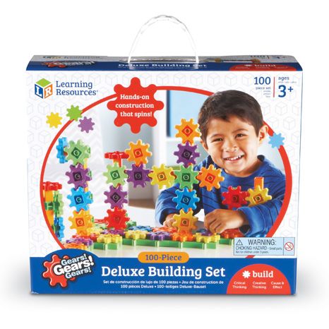 Learning Resources - Gears Gears Gears Deluxe Building Set