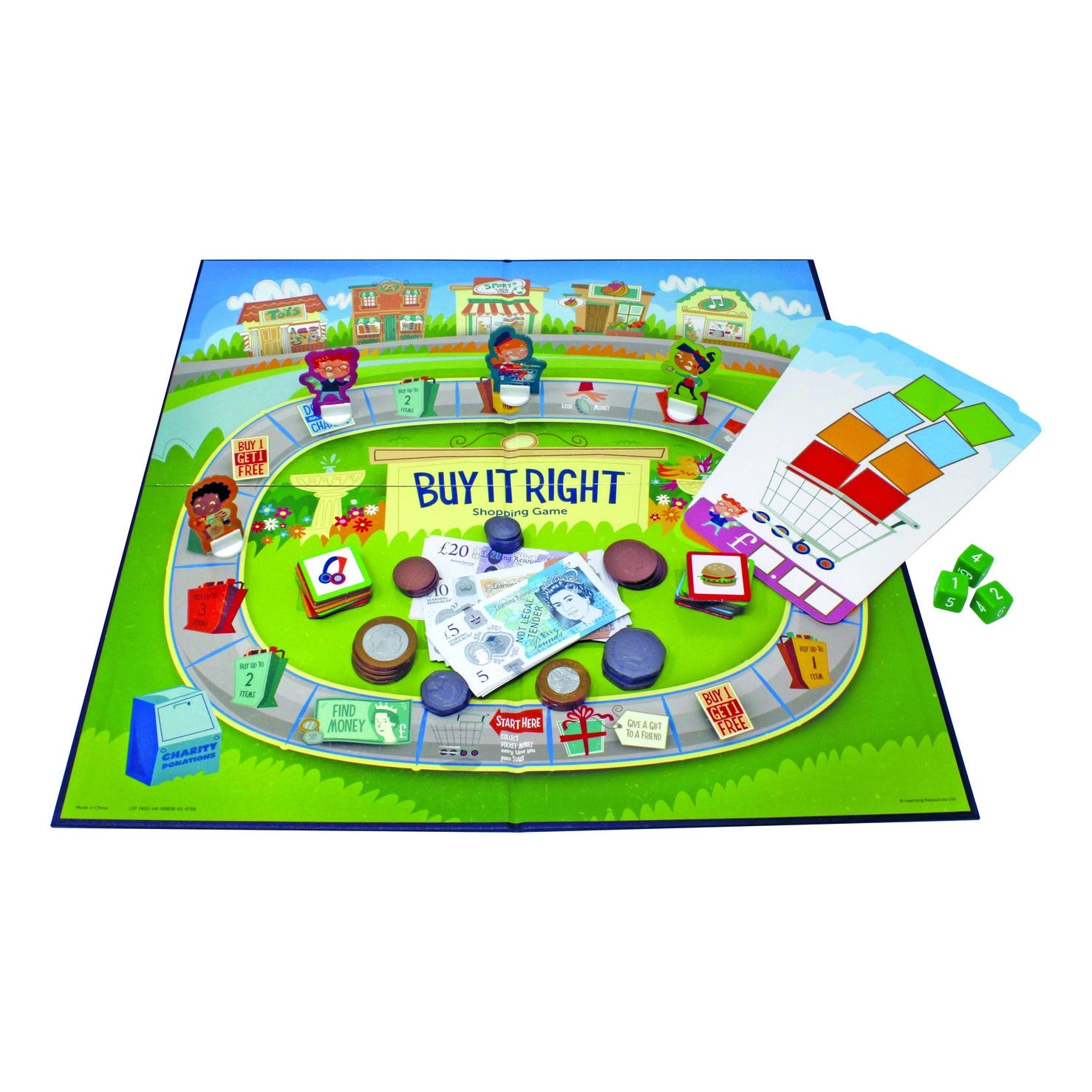 Learning Resources - Buy It Right Shopping Game for Kids