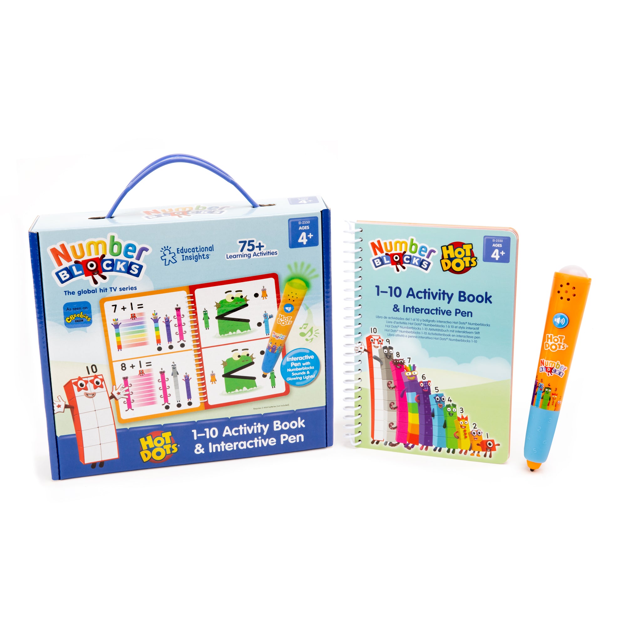 Numberblocks Empty Freestanding Retail Display Unit