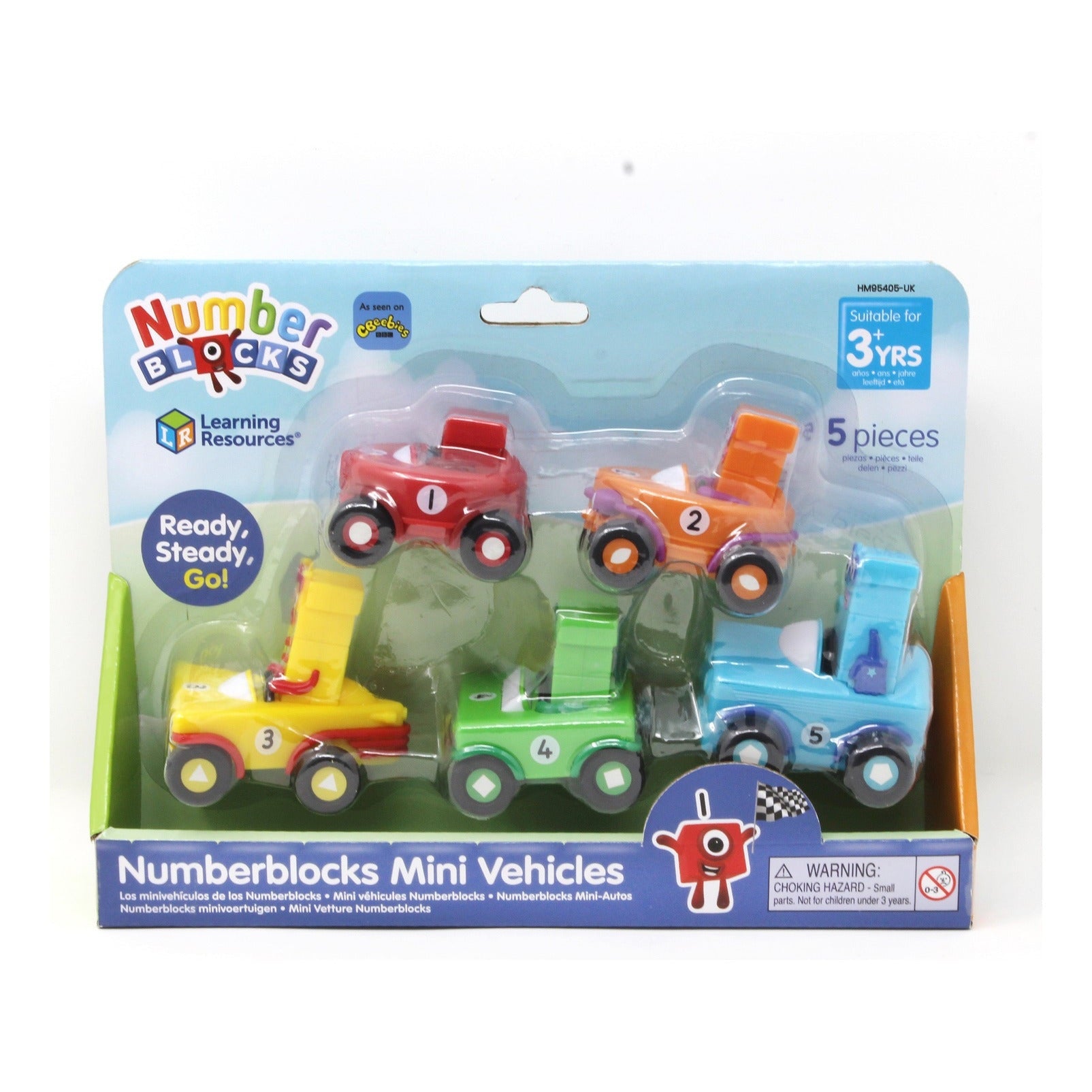 Numberblocks Empty Freestanding Retail Display Unit