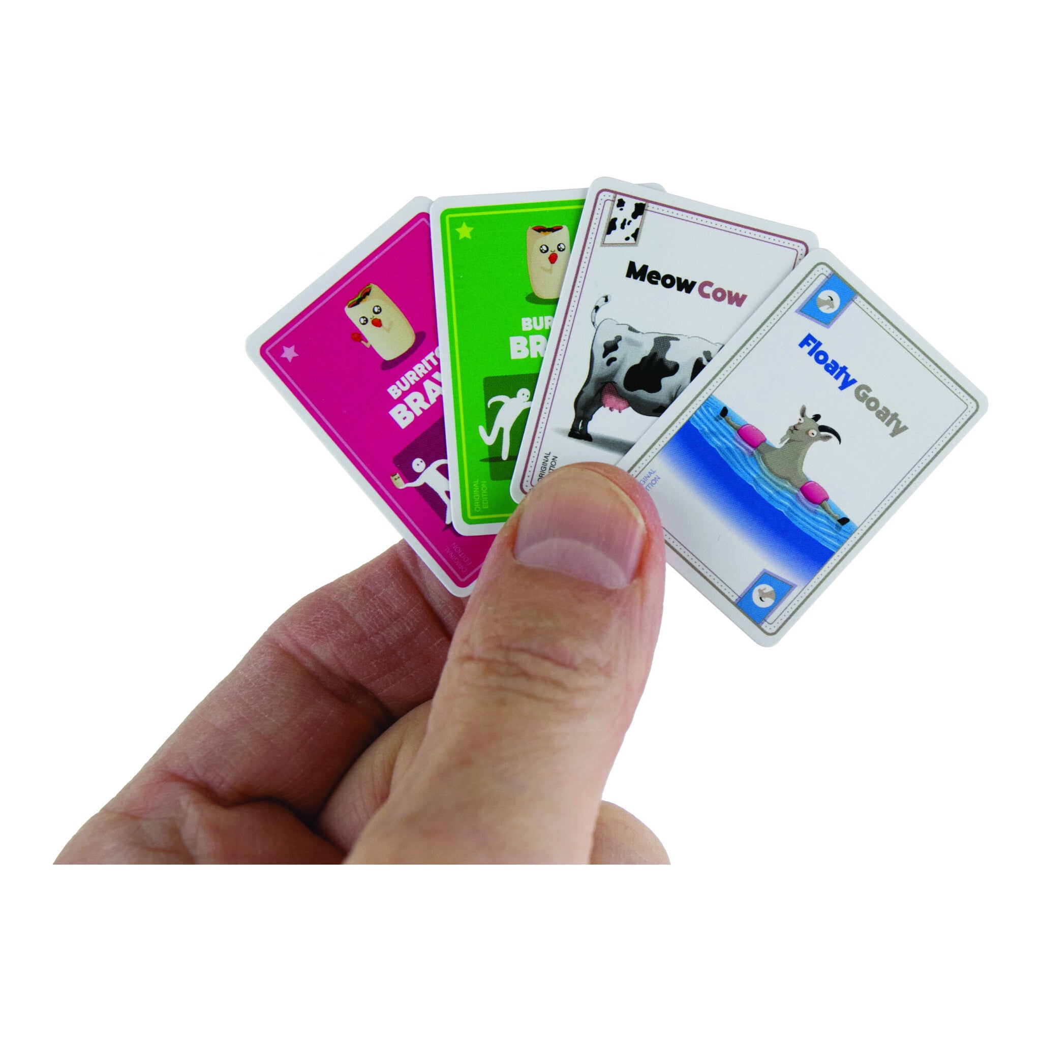 World's Smallest Throw Throw Burrito Mini Dodgeball Card Game