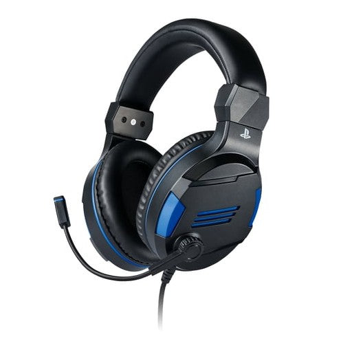 Bigben Officially Licensed PlayStation Stereo Gaming Headset V3 - Black & Blue