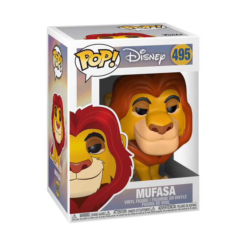 Funko Pop! Disney The Lion King Mufasa Vinyl Figure #495