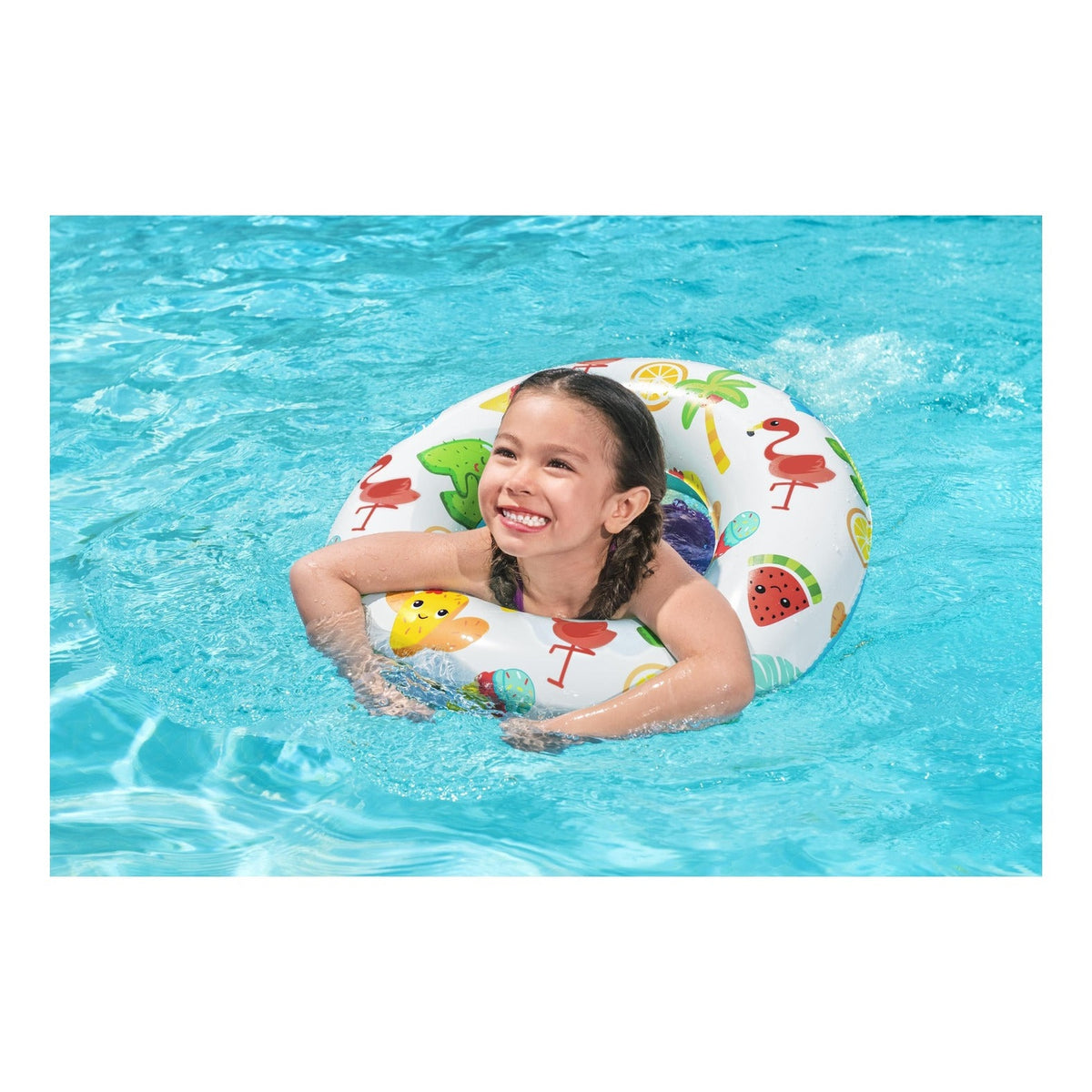 Bestway Sandy Shore 61cm Children's Swim Tube – Assorted Designs