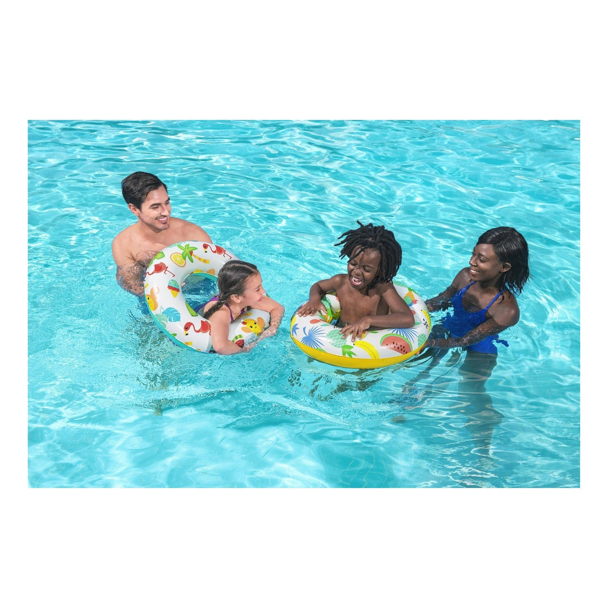 Bestway Sandy Shore 61cm Children's Swim Tube – Assorted Designs