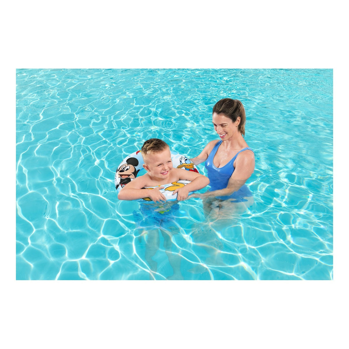 Bestway Disney Mickey & Friends 56cm Inflatable Swim Ring