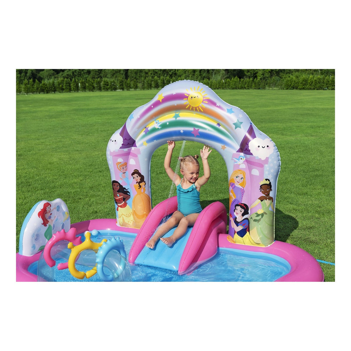 Bestway Disney Princess Enchanted Palace Inflatable Play Centre
