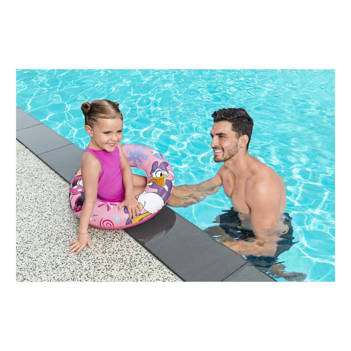 Bestway Disney Minnie Mouse 56cm Inflatable Swim Ring