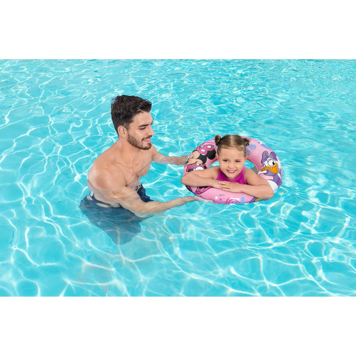 Bestway Disney Minnie Mouse 56cm Inflatable Swim Ring
