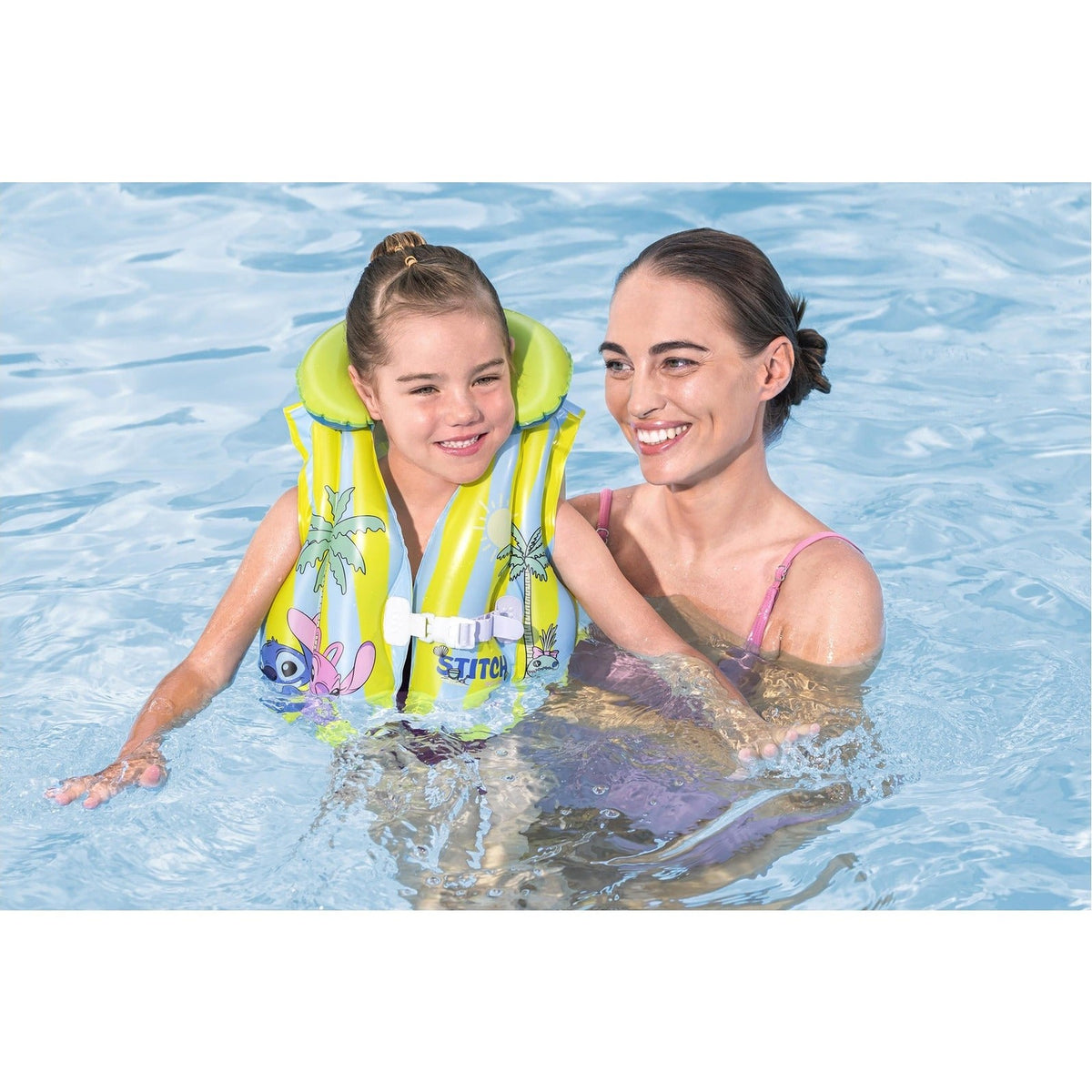 Bestway Disney Stitch Inflatable Swim Vest 3–6 Years