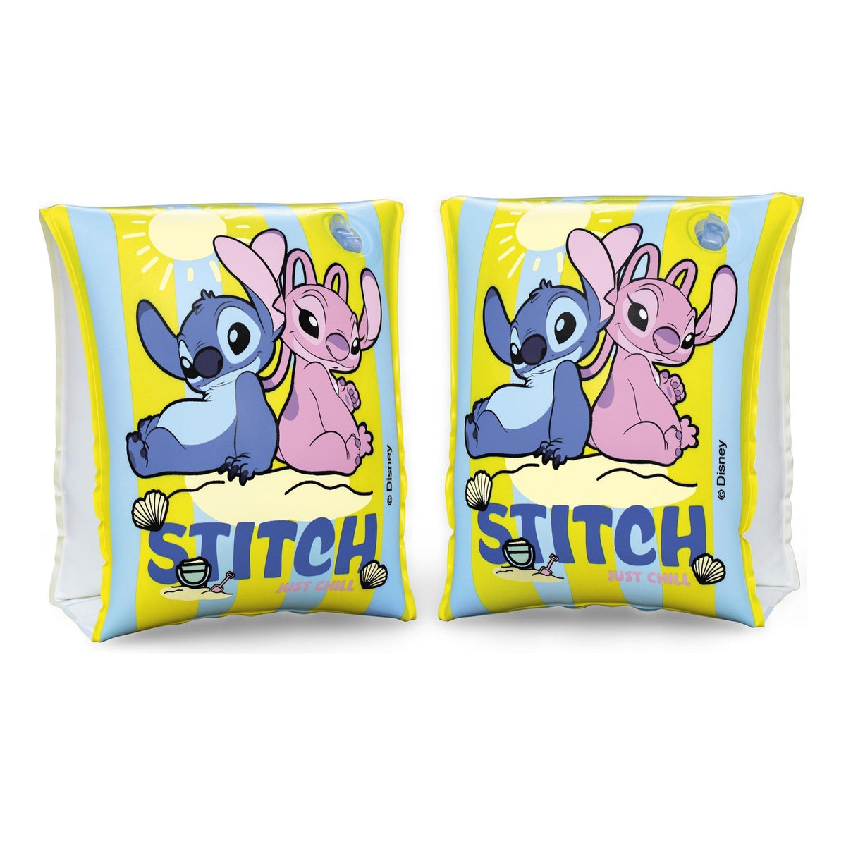 Bestway Disney Stitch Inflatable Swim Armbands 15 x 23cm