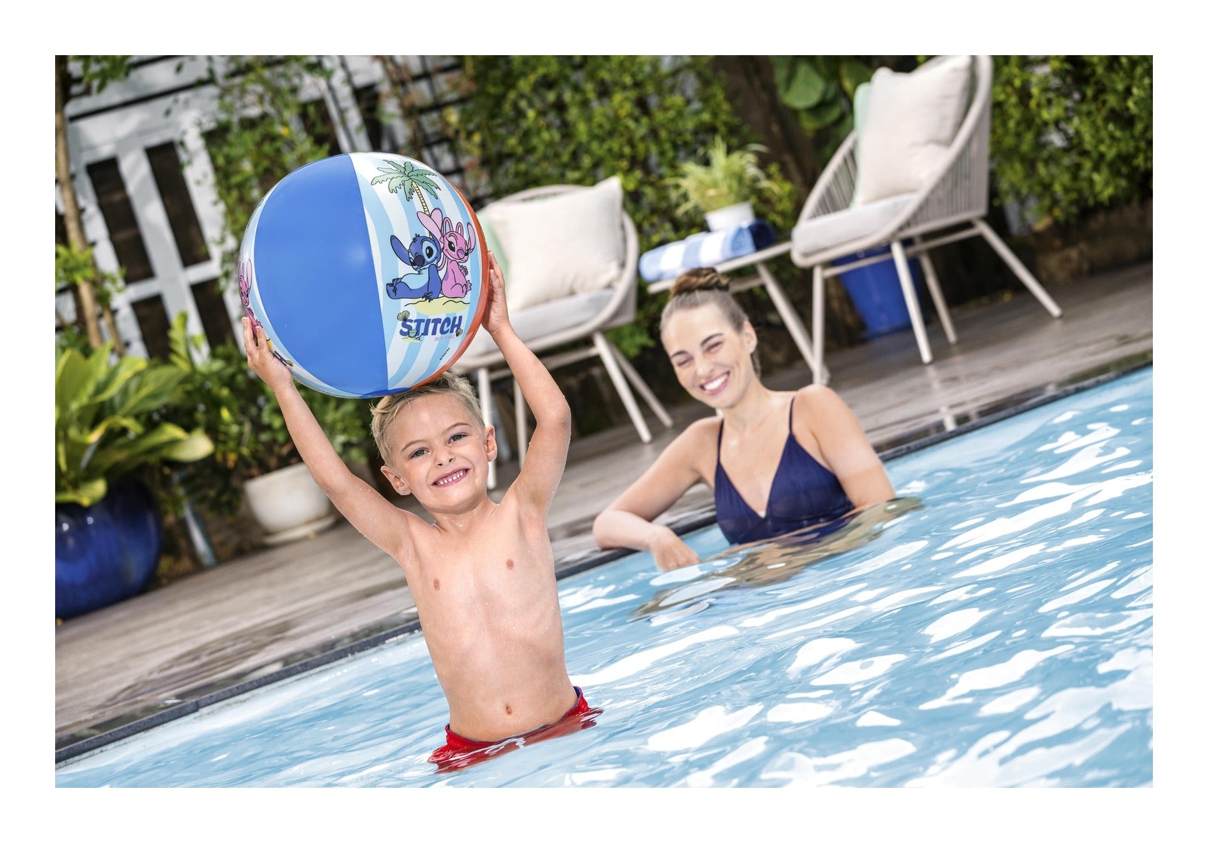 Disney Stitch 51cm Inflatable Beach Ball