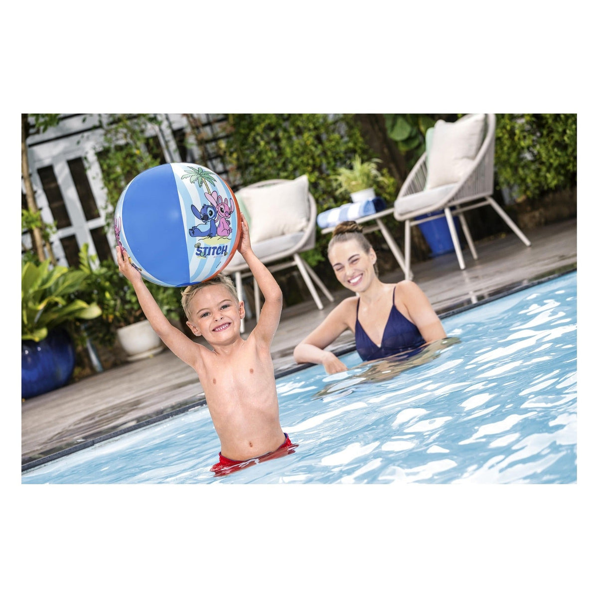 Disney Stitch 51cm Inflatable Beach Ball