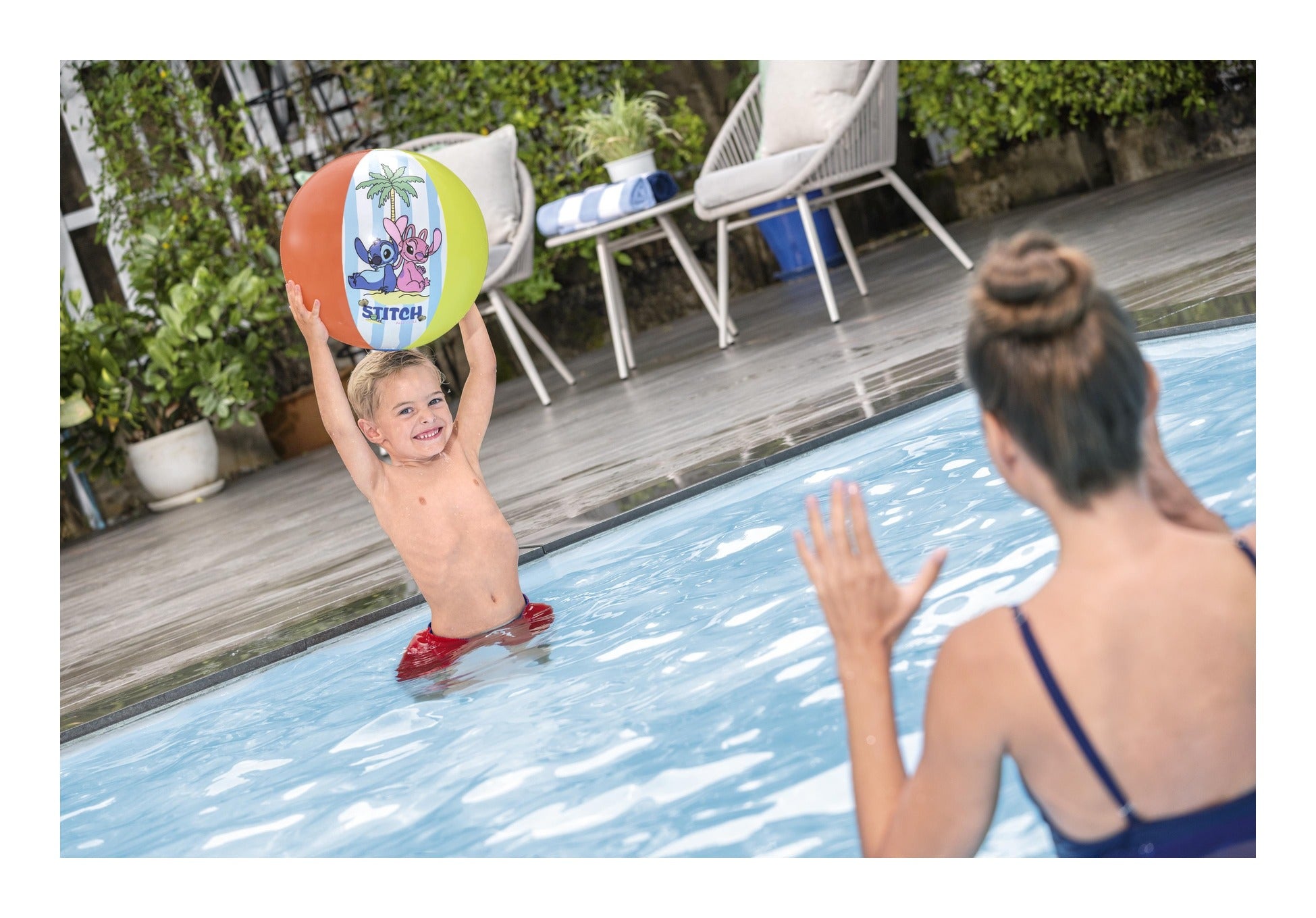 Disney Stitch 51cm Inflatable Beach Ball