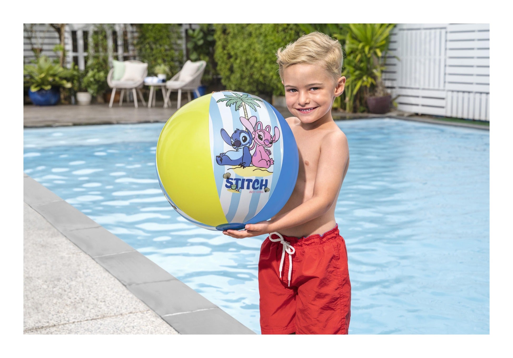 Disney Stitch 51cm Inflatable Beach Ball