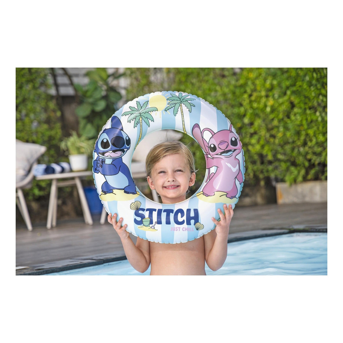 Bestway Disney Stitch 56cm Inflatable Swim Tube