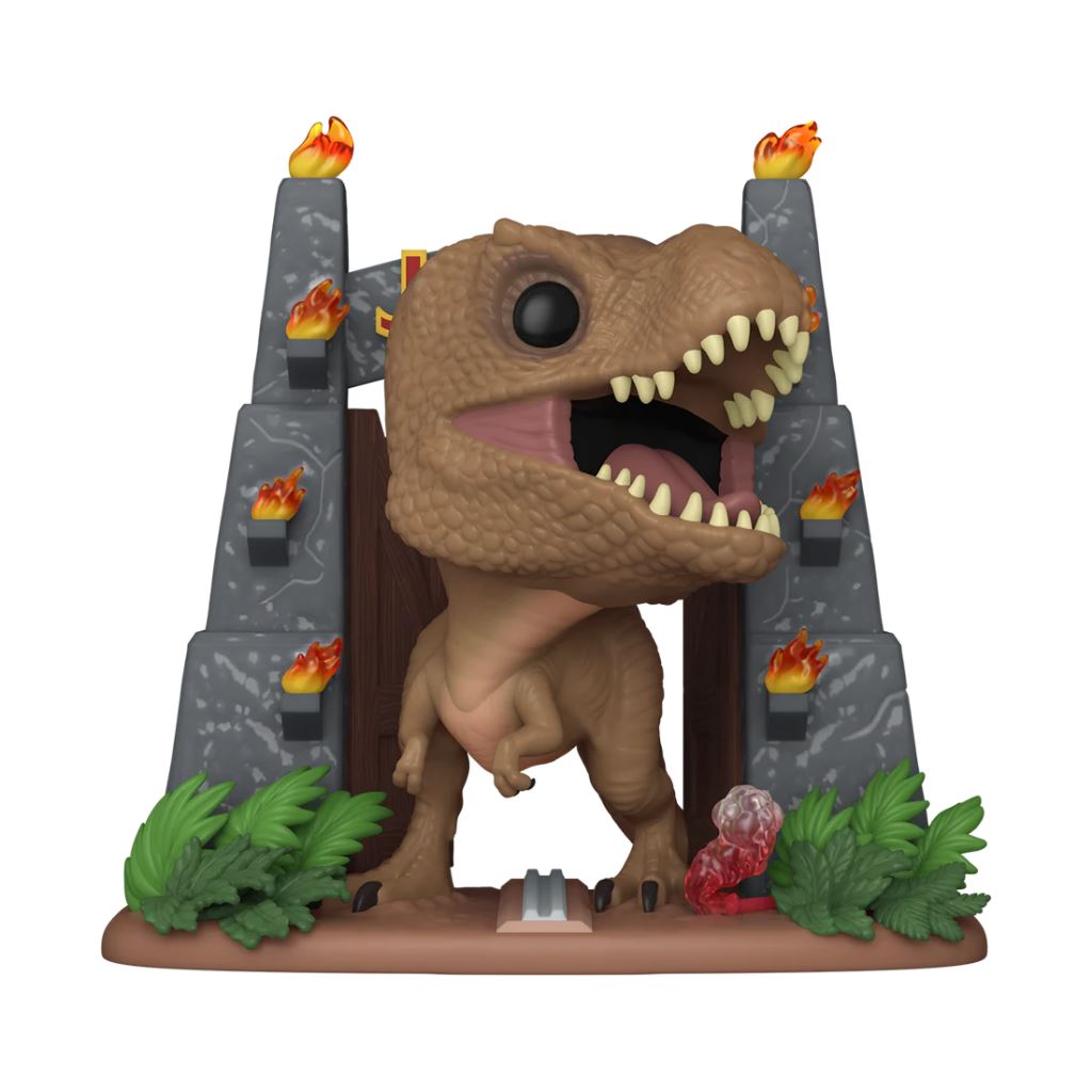 Funko Pop! Vinyl Deluxe Jurassic Park Tyrannosaurus Rex with Gates #1775