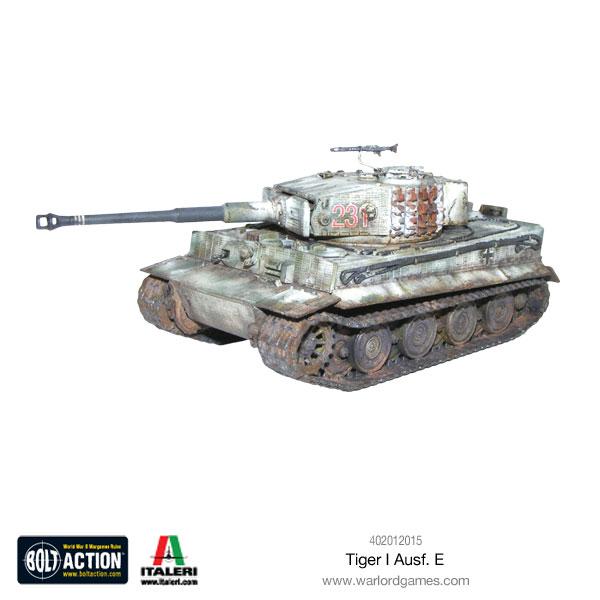 Bolt Action Tiger I Ausf. E Heavy Tank Model Kit