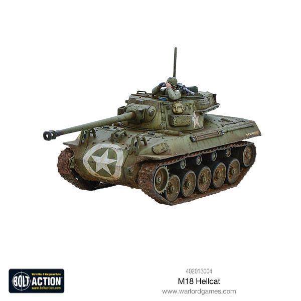Bolt Action M18 Hellcat Tank Destroyer Model Kit