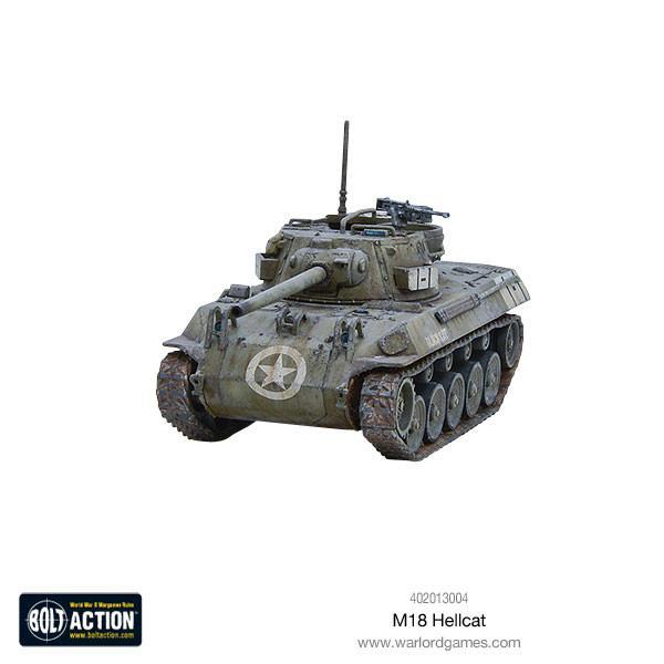 Bolt Action M18 Hellcat Tank Destroyer Model Kit