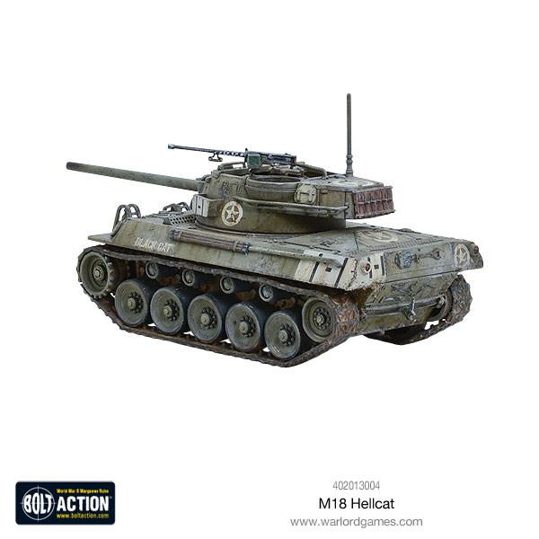 Bolt Action M18 Hellcat Tank Destroyer Model Kit