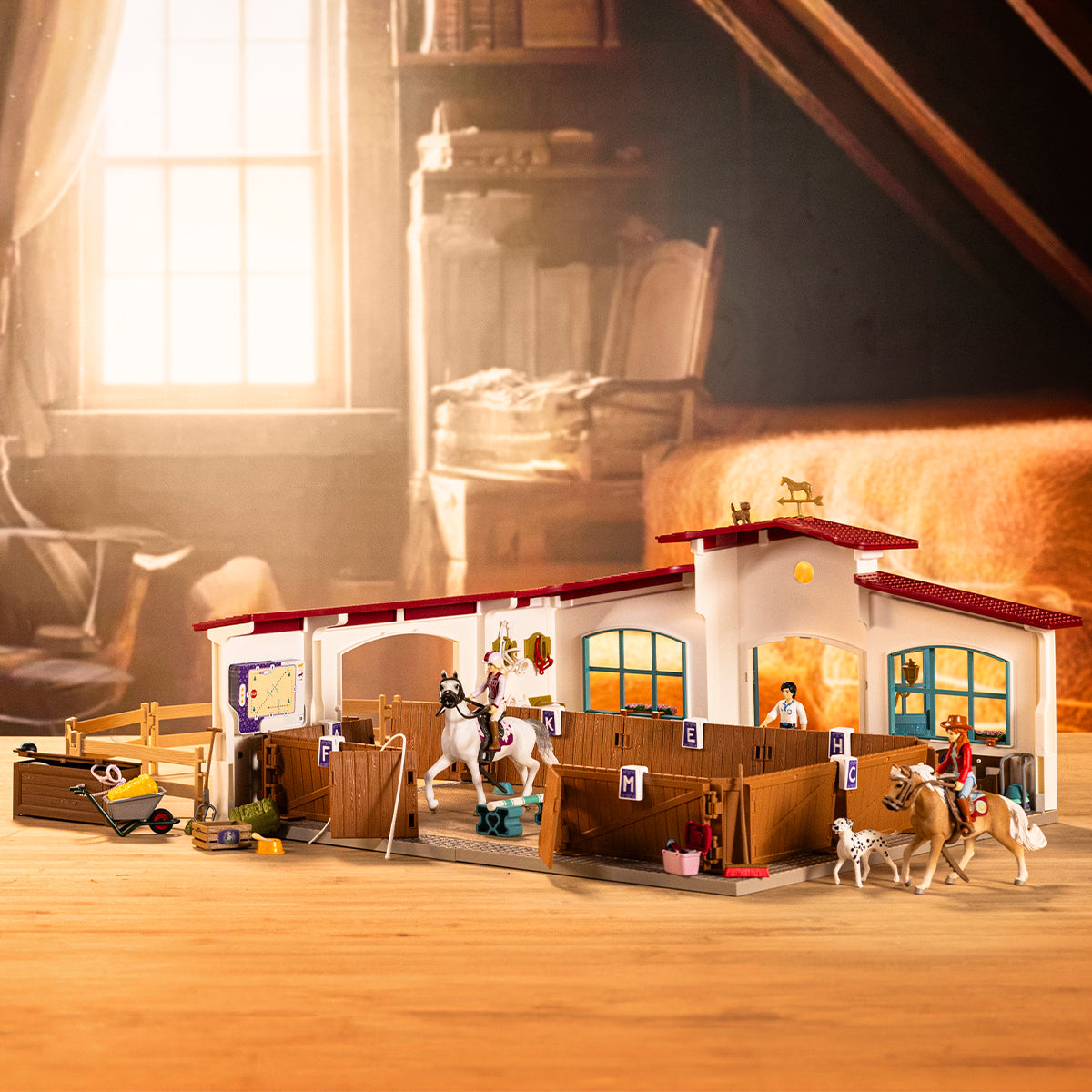 Schleich Horse Club Riding Arena Peppertree Playset 42639