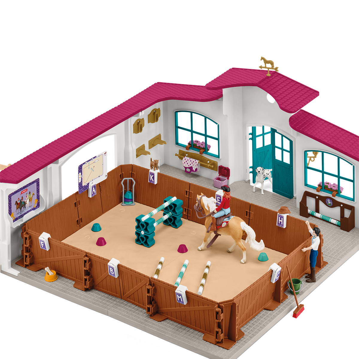 Schleich Horse Club Riding Arena Peppertree Playset 42639