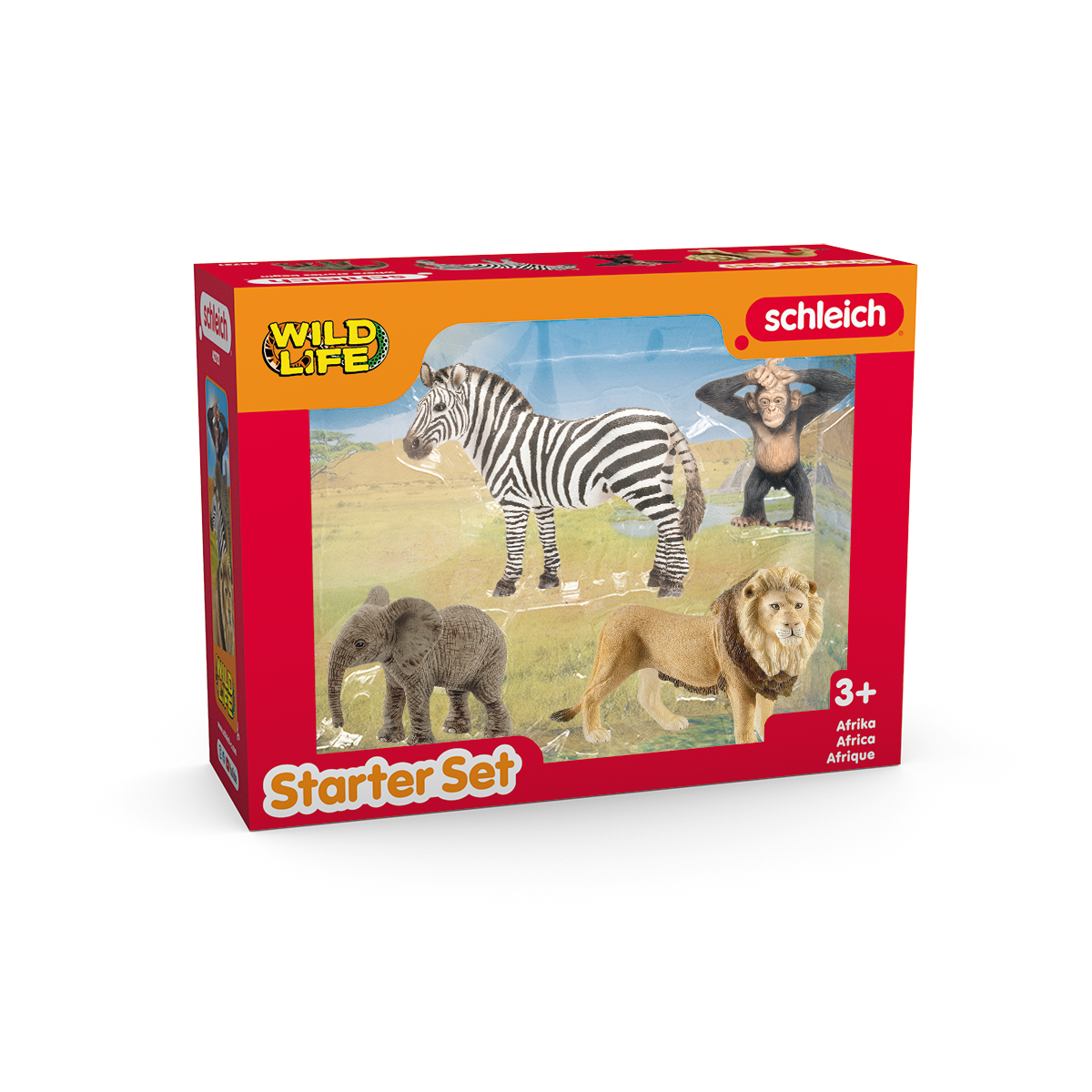 Schleich Wild Life Africa Starter Set – 4 Animal Figures