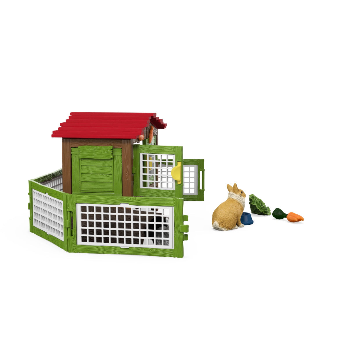 Schleich FARM WORLD Rabbit Hutch Playset 42728
