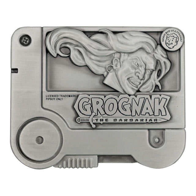 Fallout Grognak the Barbarian Holotape Metal Replica