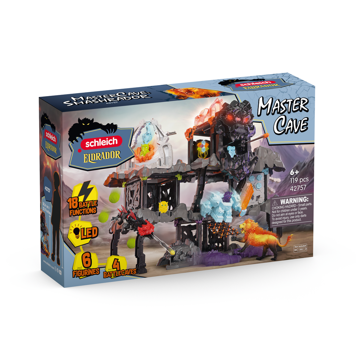 Schleich ELDRADOR CREATURES MasterCave: Smashrador Playset