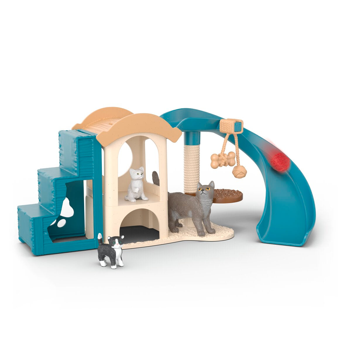 Schleich Farm World Playfun for Cats Playset
