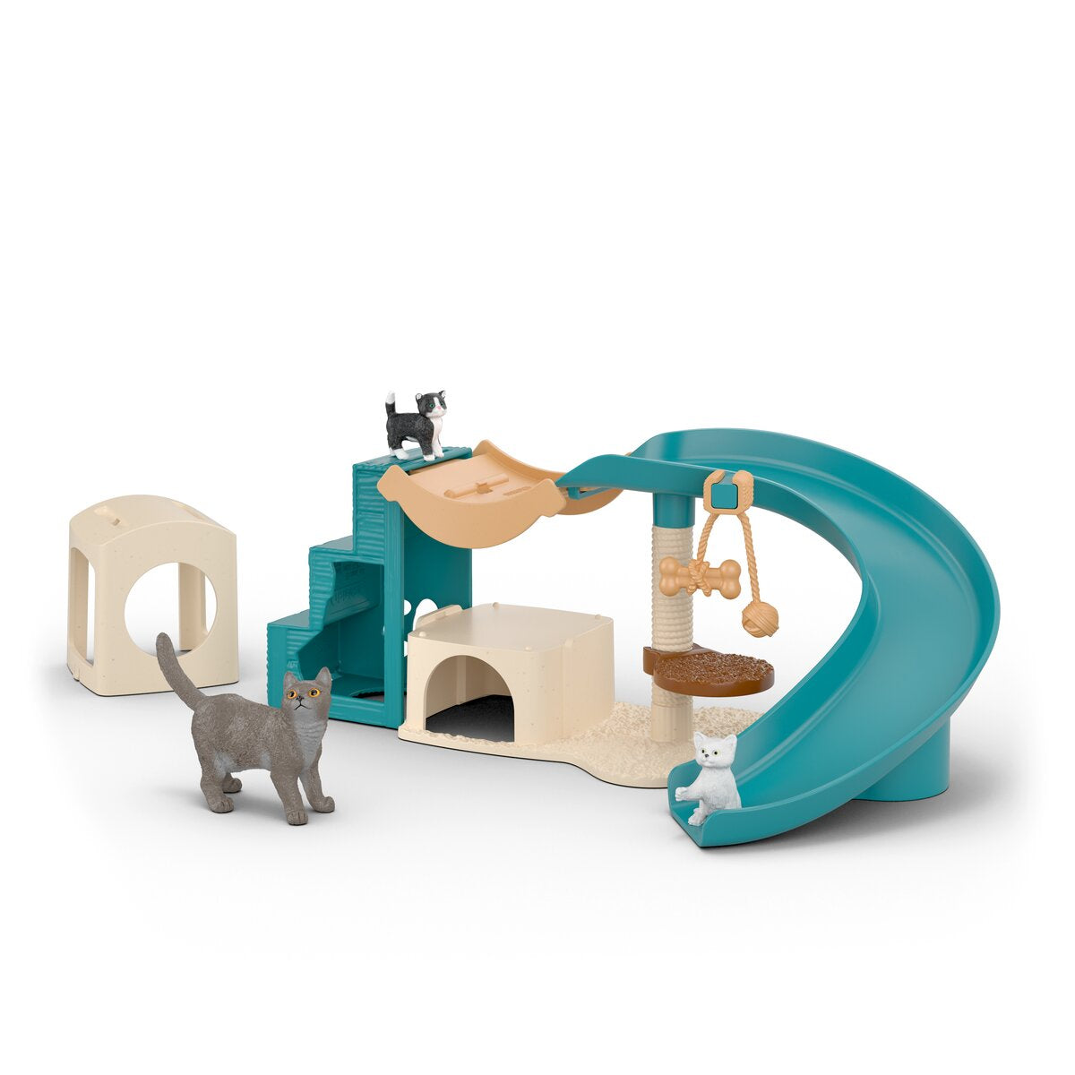 Schleich Farm World Playfun for Cats Playset