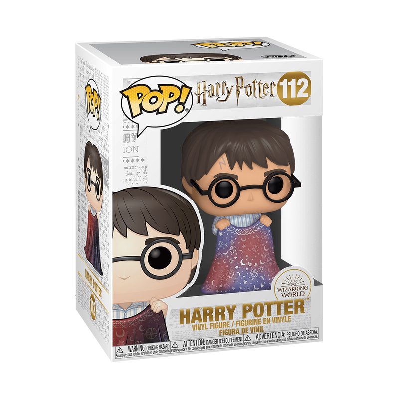 Funko Pop! Harry Potter with Invisibility Cloak Vinyl Figure #112