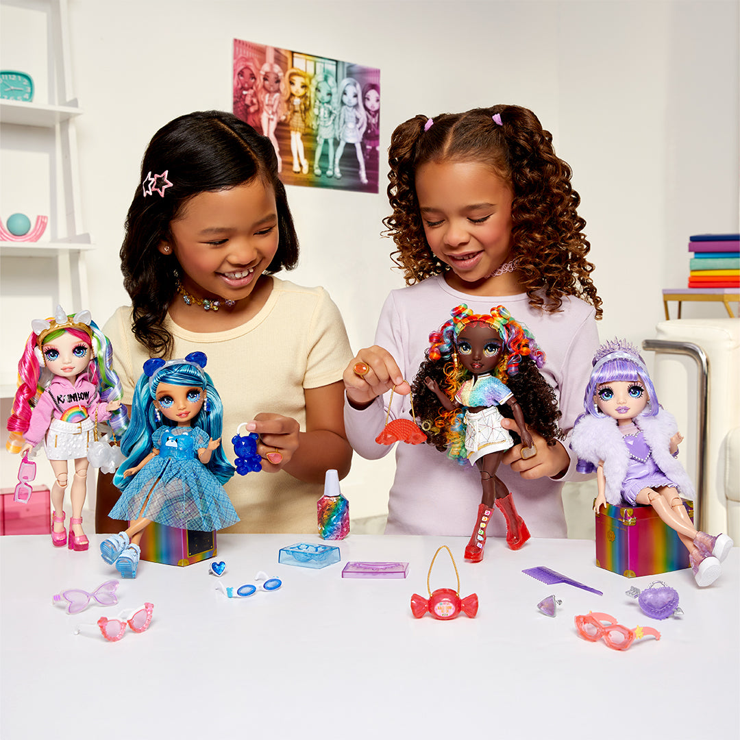 Rainbow High Creative Crystals Iris Bow Fashion Doll and Crystal Accessory Kit