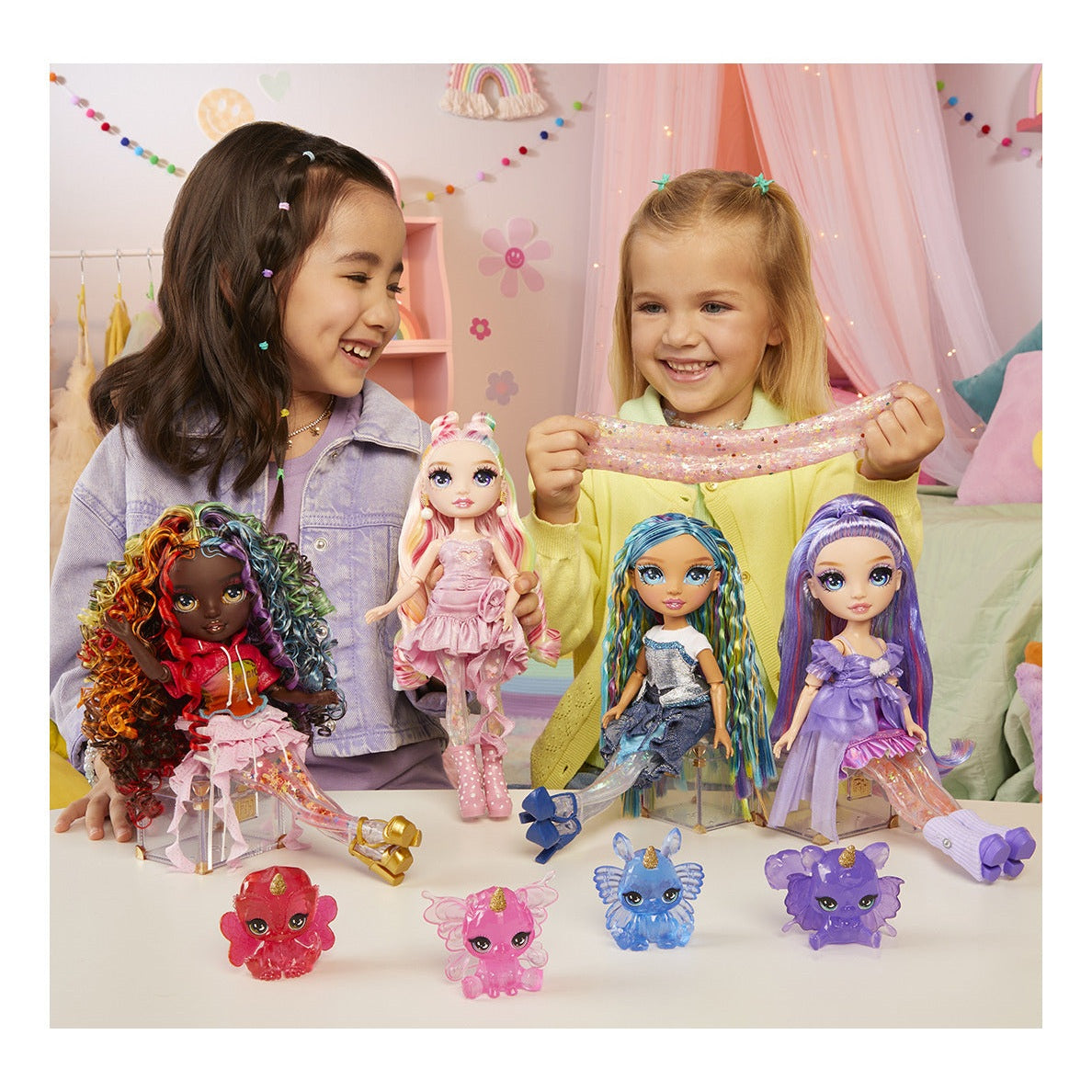 Rainbow High Rainbow Shimmers Iris Doll with Slime Kit