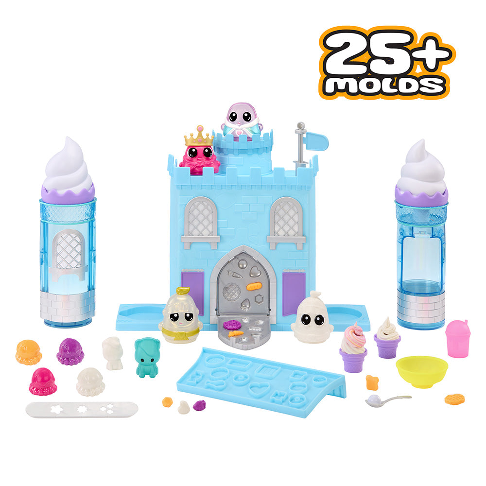 DohKins Ice Cream Castle Playset with Princess and Knight