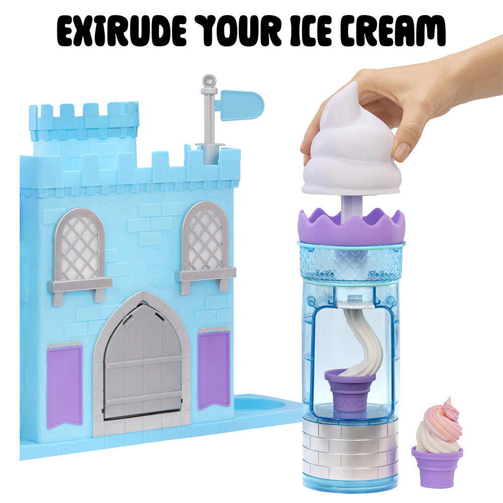 DohKins Ice Cream Castle Playset with Princess and Knight