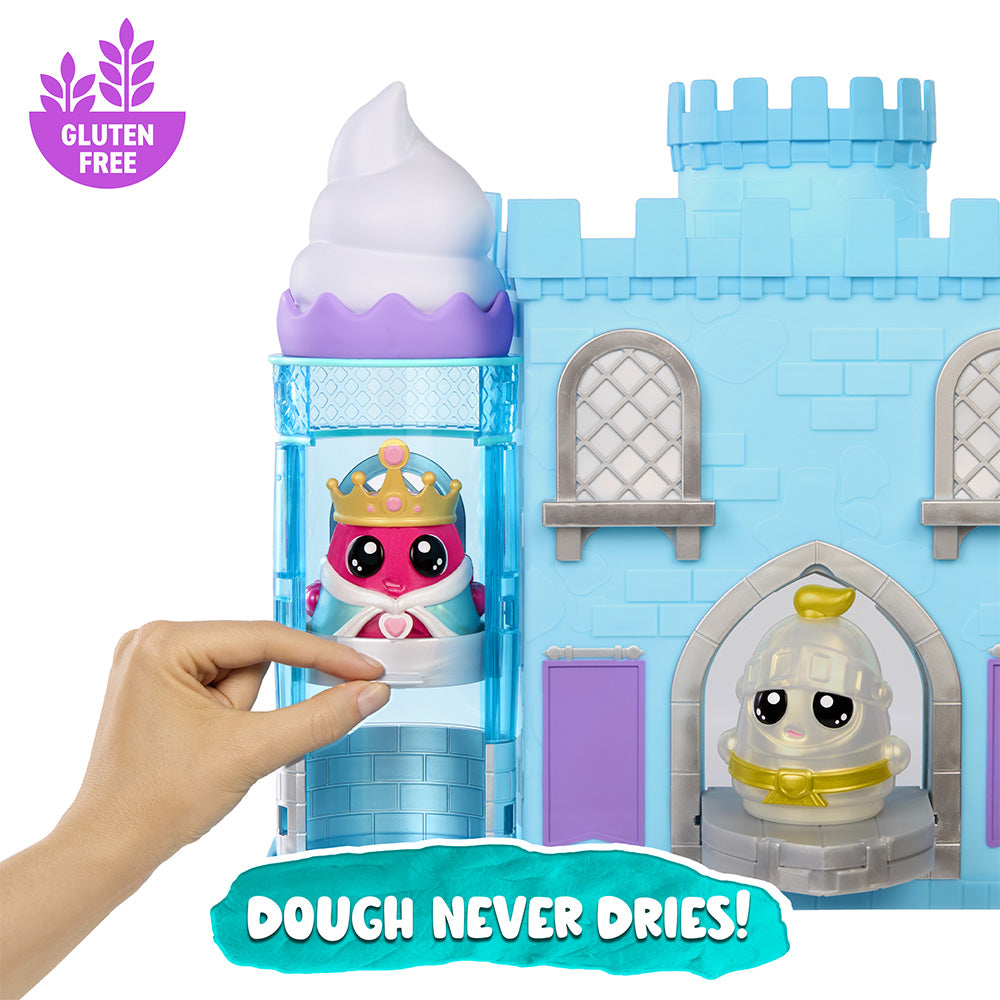 DohKins Ice Cream Castle Playset with Princess and Knight