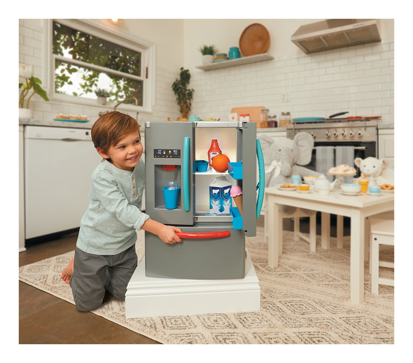 Little Tikes First Fridge Interactive Pretend-Play Refrigerator