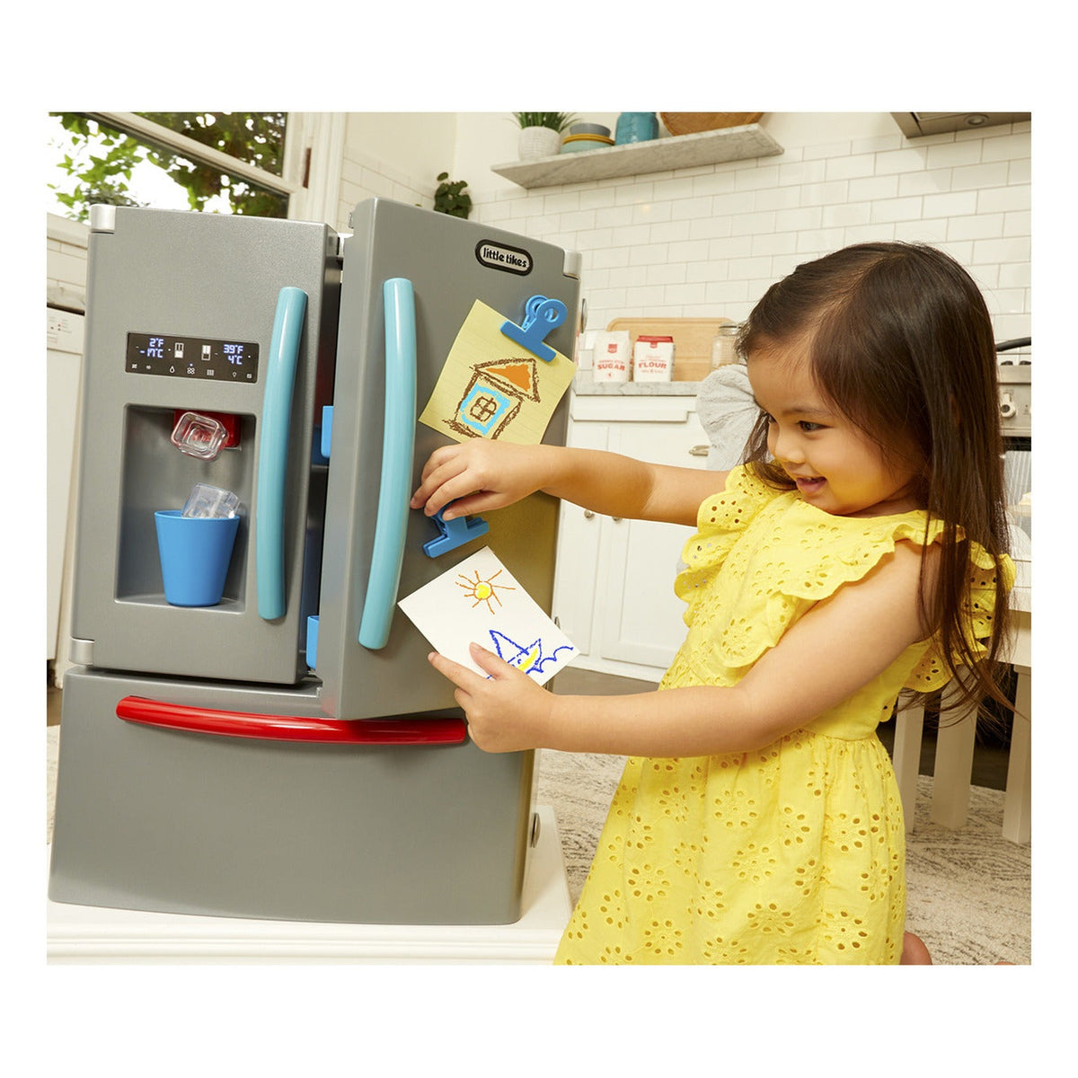 Little Tikes First Fridge Interactive Pretend-Play Refrigerator