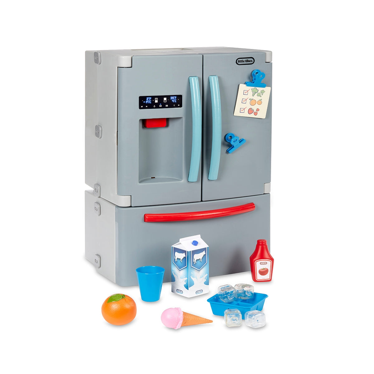 Little Tikes First Fridge Interactive Pretend-Play Refrigerator