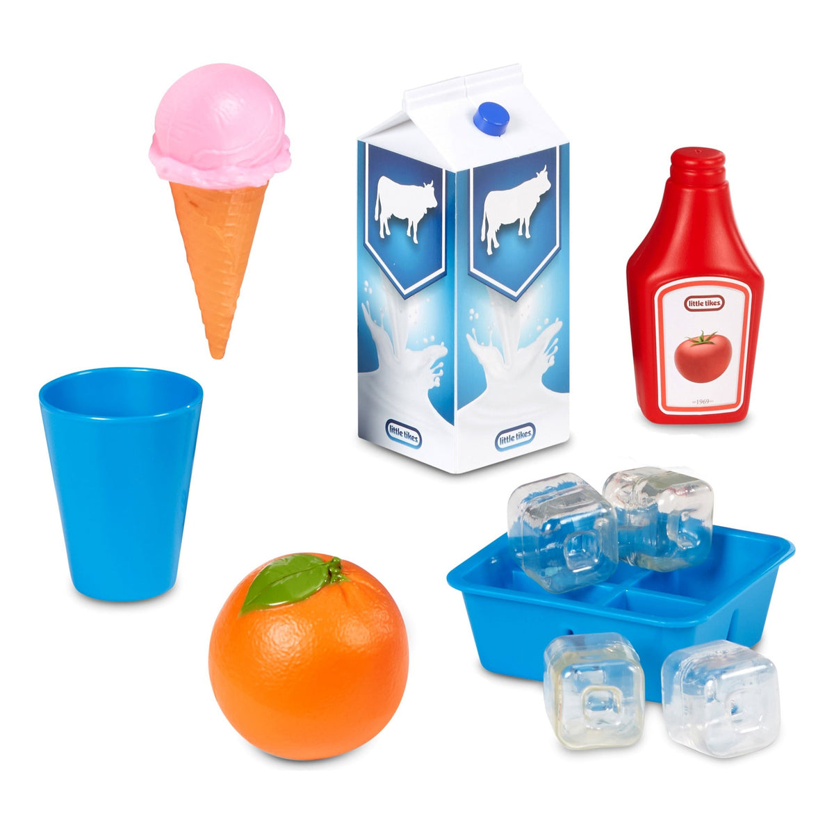 Little Tikes First Fridge Interactive Pretend-Play Refrigerator