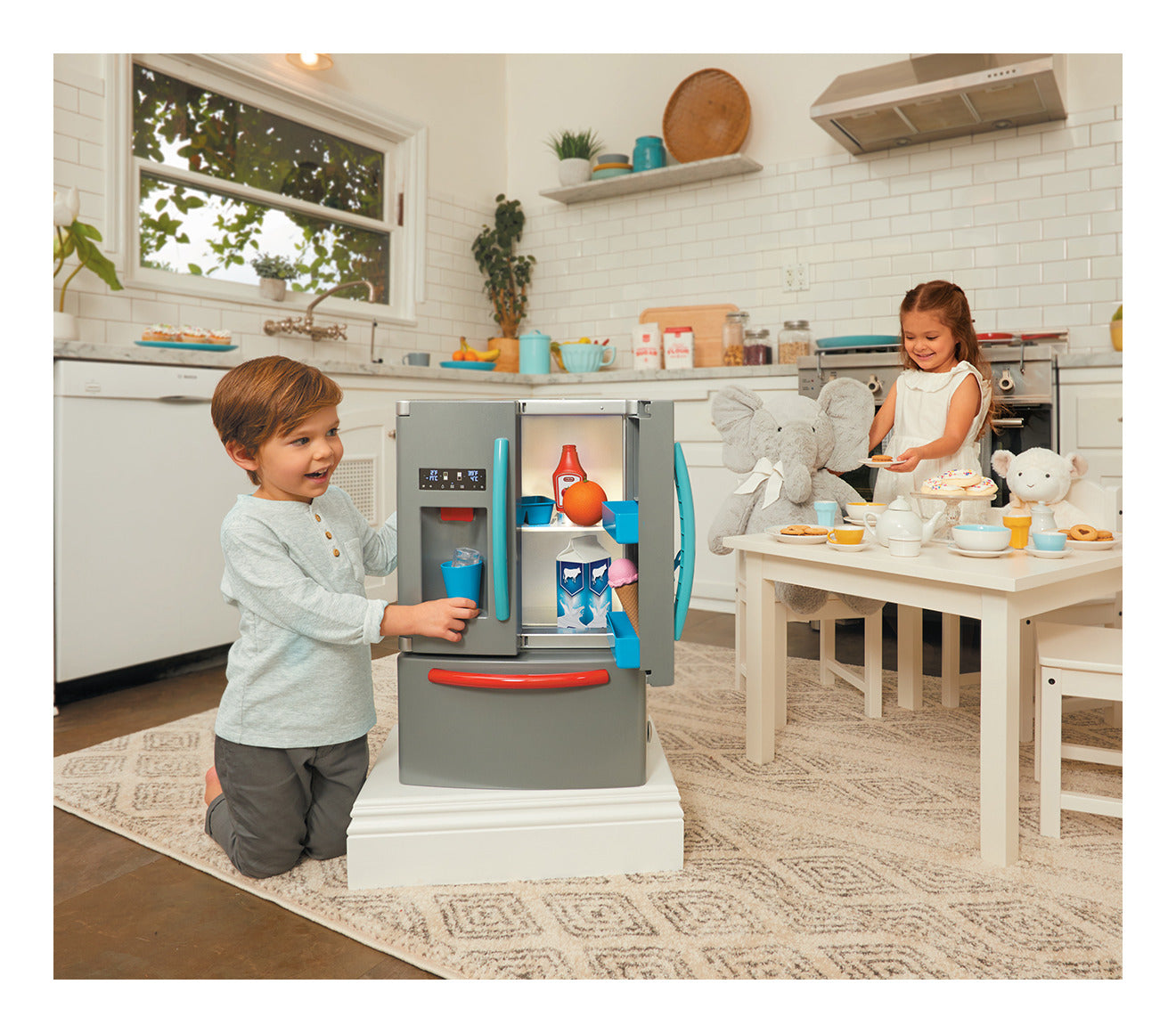 Little Tikes First Fridge Interactive Pretend-Play Refrigerator